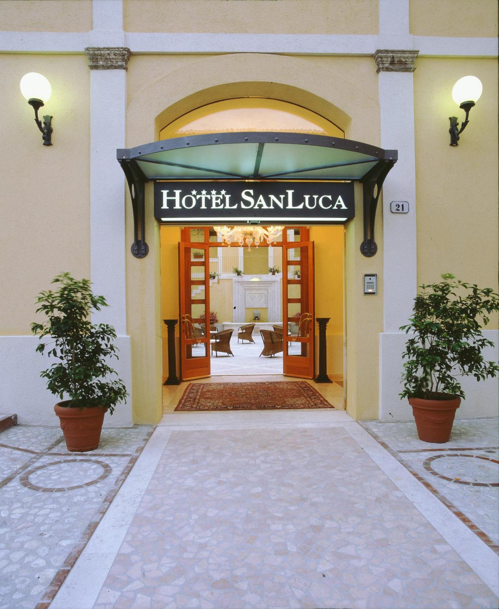 Hotel San Luca Сполето Экстерьер фото